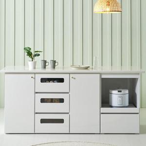 마로니 1800x600 아일랜드 홈바 수납장 홈카페 조리대 테이블