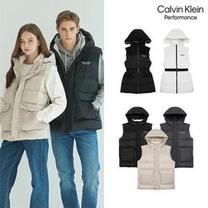 ★텐텐★ [캘빈클라인 퍼포먼스] 24FW 후드 패딩베스트 유니/여성 5종 택1