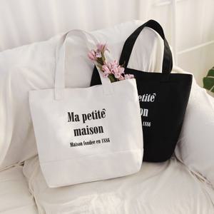 프롬헤븐 레터링 마퍼팃 캔버스 에코백