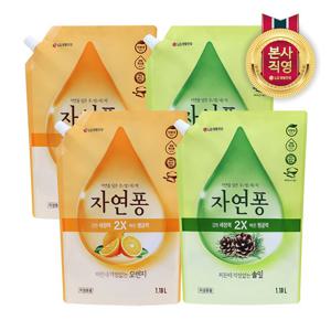 자연퐁 주방세제 1.18L x 4개