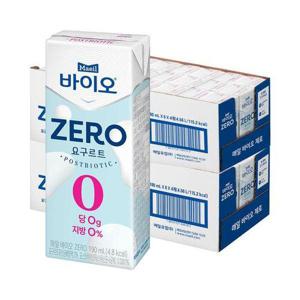 [매일유업]매일 바이오 제로 190ml 48팩