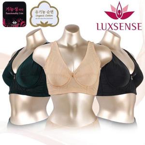 [럭센스](럭센스) LB1085 5단기능 순면유기농 와이어몰드 보정 브라