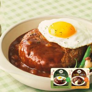 [CJ] 고메 함박스테이크152g 2종 12개 골라담기(오리지널 /치즈)