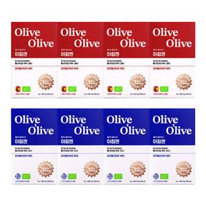 [올리브올라이브] 유기농 엑스트라버진 올리브유 8박스 (스페인 4박스+그리스 4박스)