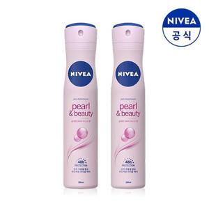 니베아 데오드란트 스프레이 펄앤뷰티 200ml X 2개