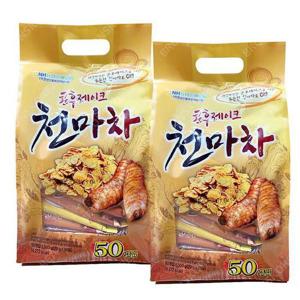 [동일]동일 콘후레이크 천마차 50T X 2개(100T) 콘플레이크 율무 (12088705)