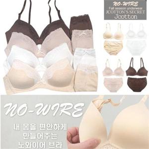 [제이투와이]수면브라 노와이어 코튼면브라8종세트 학생브라 여성