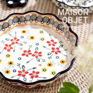 ★적립금 사용가능★ 프라카 폴란드풍 도자기 프릴찬기 대