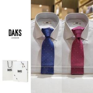 갤러리아_[닥스셔츠] 26SS 큐빅 혼주 닥스 넥타이 G1F1113