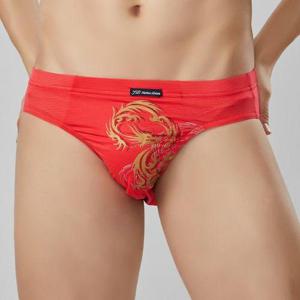 [제임스딘]에어로쿨 메쉬 남자 브리프 빨간 삼각 팬티 JHMPZ081