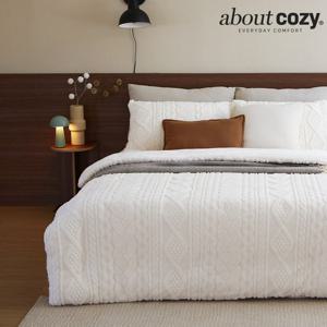 겨울밤 니트극세사 침구세트 퀸(Q)