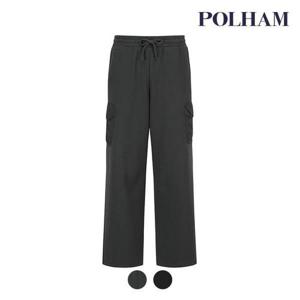 [폴햄][폴햄] 남성 알래스카 플리스 우븐 패치 카고 와이드 팬츠_PHD4PT1720
