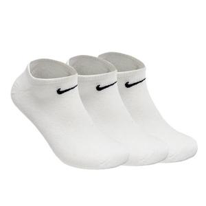 나이키 라이트웨이트 경량 노쇼 3팩 단목 스포츠 짧은 헬스 러닝 양말 화이트 SX2554-101