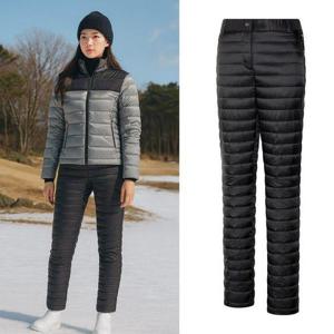 [BTR]비티알 여성 겨울 덕다운 보온 퀄팅 골프 패딩 바지 BSC959FP4W