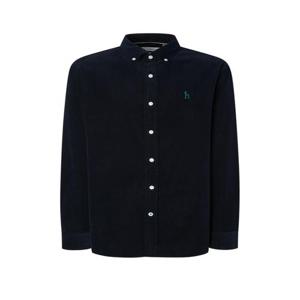 헤지스 남성 [아이코닉] 네이비 코듀로이 셔츠  (HZSH5D505N2)