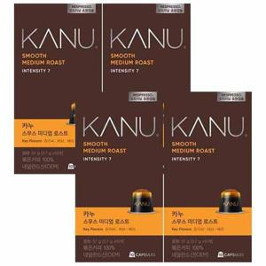 갤러리아_카누 캡슐커피 스무스 미디엄 네스프레소 호환 10캡슐x4개