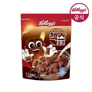 켈로그 시리얼 오곡 첵스초코 1200g