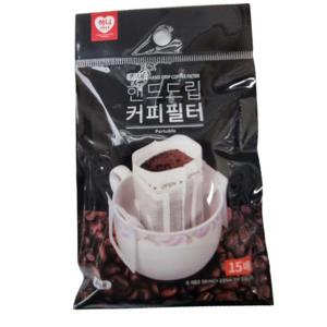 커피용품 핸드드립 커피필터 여과지 카페인 원두 커피백