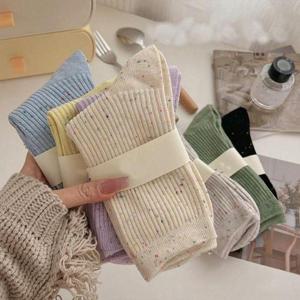 여성 기본 장목 패션 니트양말 두꺼운양말 장목양말 (WFHOAY4)