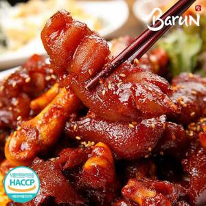 참바른꿀족 매콤달콤 국내산 양념미니족발(500gx2팩 / 소스증정)