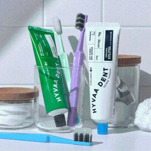 [ 치약3개 + 칫솔1개 ] 휘바덴트 잇몸케어 구취 치석 제거 치약 3개 + 미세모 칫솔1개