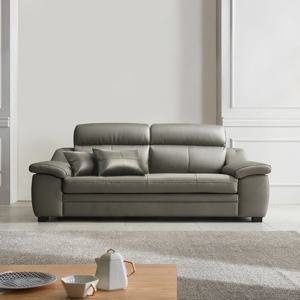 동서가구 엘빈 천연면피가죽 3인 소파 DF909060