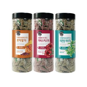 가벼운하루 60T 3종(호박팥차 60T+히비스커스60T+레몬밤허브차60T)