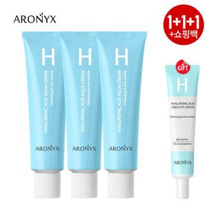 아로닉스 히알루론산 아쿠아 크림 50mlx3개+히알루론산 아이크림 40ml+쇼핑백