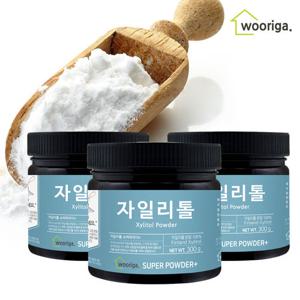 [우리가스토리] 핀란드산 자일리톨가루 300g 3통 자일리톨 분말