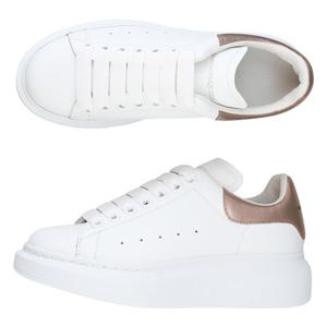 [알렉산더 맥퀸]21FW 553770 WHFBU 9053 오버솔 여성 로즈골드 스니커즈