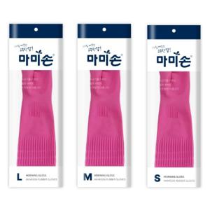 [마미손 행사]모닝글로스 고무장갑5켤레+오른손하나더 왼손하나더 대중소 주방장갑