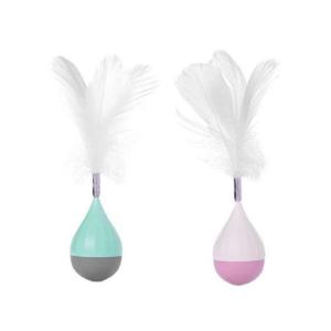 데일리펫용품 깃털 오뚜기 장난감