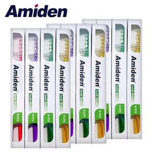 치과전용 아미덴 교정용 칫솔 12개입 (교정 슬림모) 브이 V칫솔