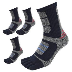 남성 2514 스포츠 발가락양말 4켤레 두꺼운 등산 장목 남자 겨울 패션 토우삭스