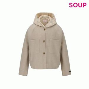 [숲]SOUP 구스 칼라리스 핸드메이드 재킷_S SB1JK34