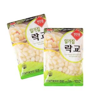 일미 일가집 락교 1kg 2개