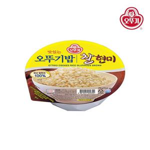 [오뚜기] 오뚜기밥_찰현미 (210GX3)x6개