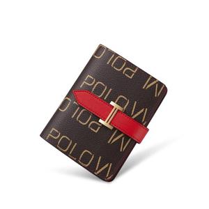 WilliamPOLO(윌리엄폴로) 여성 반지갑 여자 카드 동전 미니 명품지갑 208120