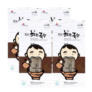 [예찬] 완도 해조 톳국수 500gx4팩 /스프포함