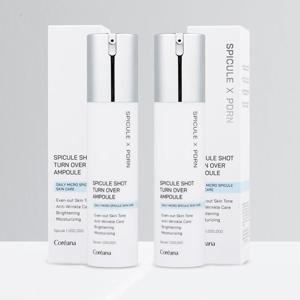[코리아나][미백탄력/순도99%]스피큘 니들샷 턴오버 앰플50ml 1+1