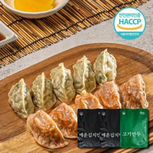 [우아한만두] 청주 맛집 매운 김치만두 2팩 + 고기만두 1팩