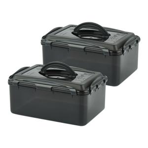 [무료배송]이지앤프리 프리베 블랙 김치용기 2.6L 2P