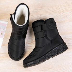 여자 퍼 안감 겨울 방한 방수 부츠 캠핑 등산 코디 (WFGFBSQ)