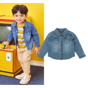 [게스키즈]알록달록 데님셔츠 (G36DBB010-T)