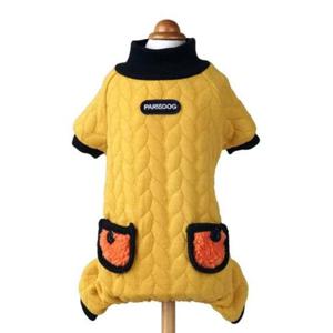 포메라니안옷 강아지옷올인원 올인원 머스타드옐로우 S (WFKEA2E)