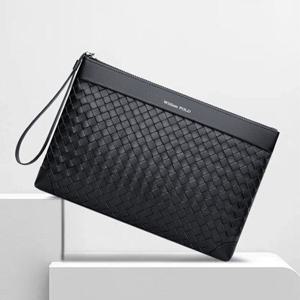 [골피아]남자 천연소가죽 인트레치아토 클러치백 손가방