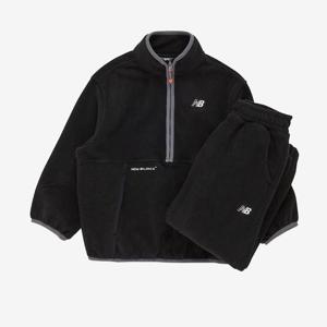 뉴발란스 키즈 플리스 아노락 우븐 팬츠 셋업 B1 NK9YF4602U 19