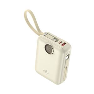 알로코리아 대용량 일체형 미니 고속충전 보조배터리 20000mAh 2008PD