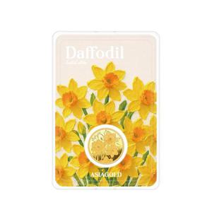 [아시아골드] 수선화 24k 순금 잠상 골드바 골드코인 3.75g