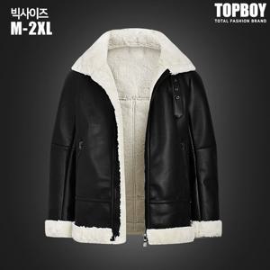 [탑보이] 하이퀄리티 보아털 라이더 무스탕 (SUH036)